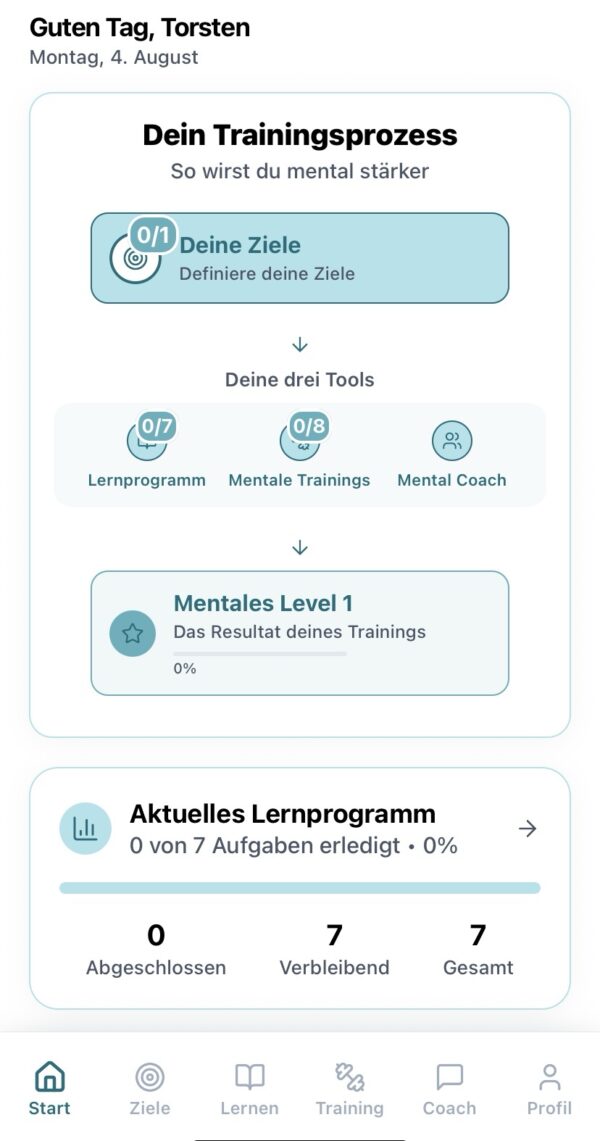 Your Mental Coach – 1 Monat Zugang – Bild 10