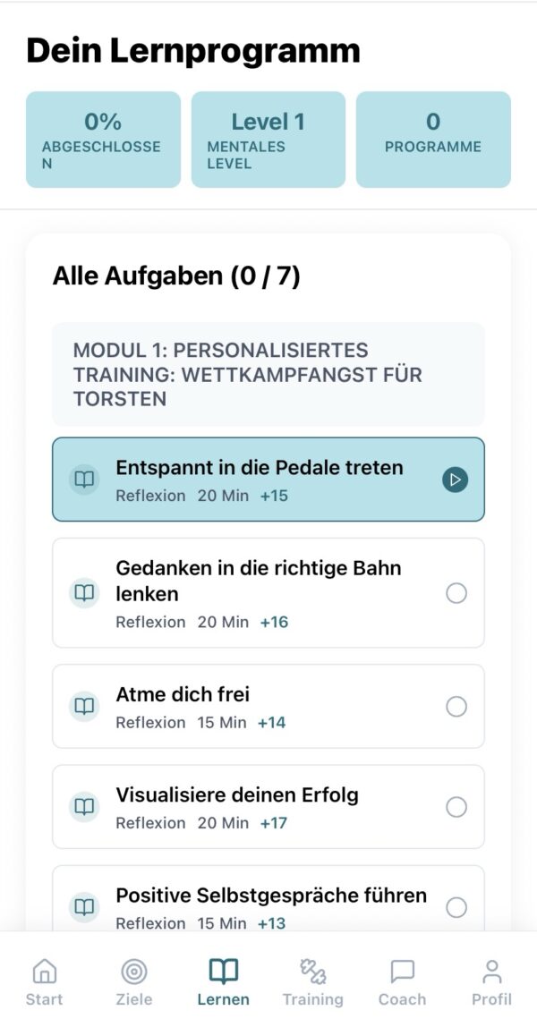 Your Mental Coach – 1 Monat Zugang – Bild 8